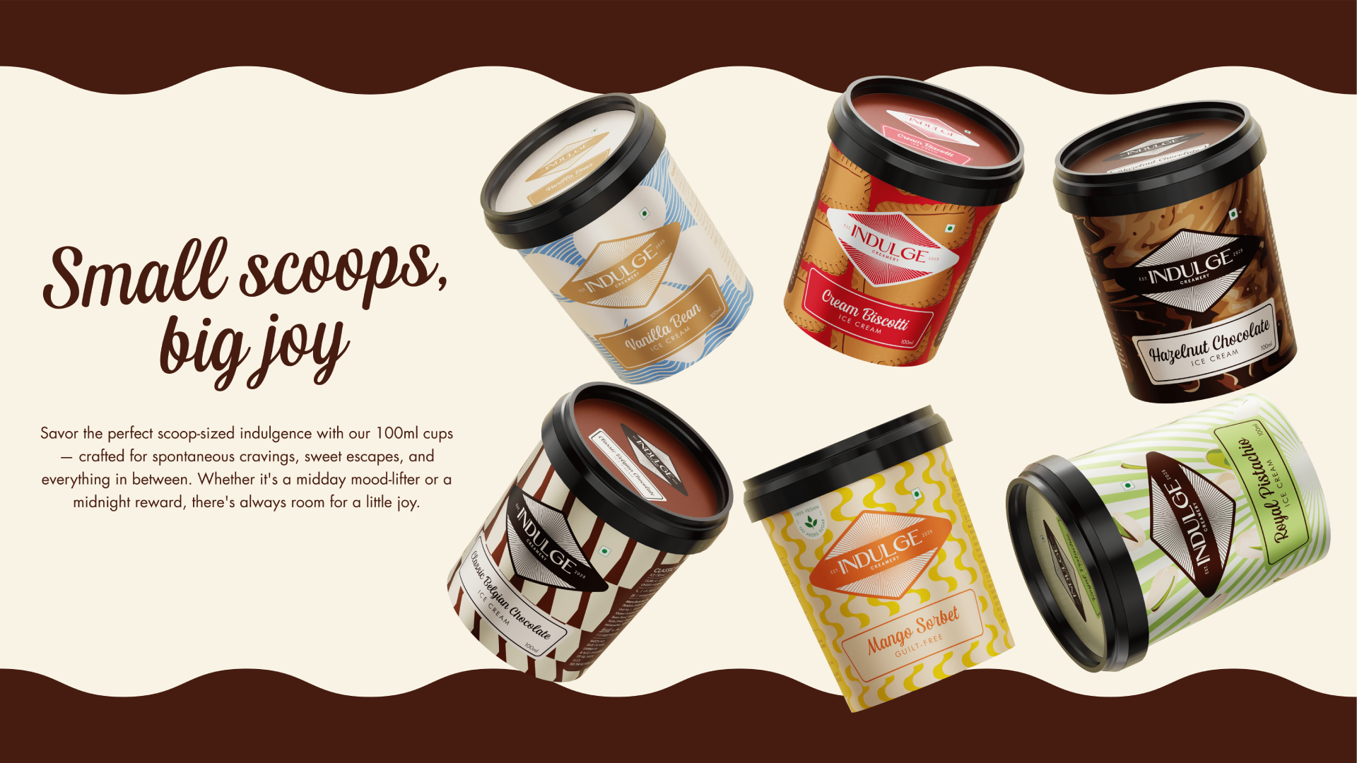 Mini tubs - 100ml