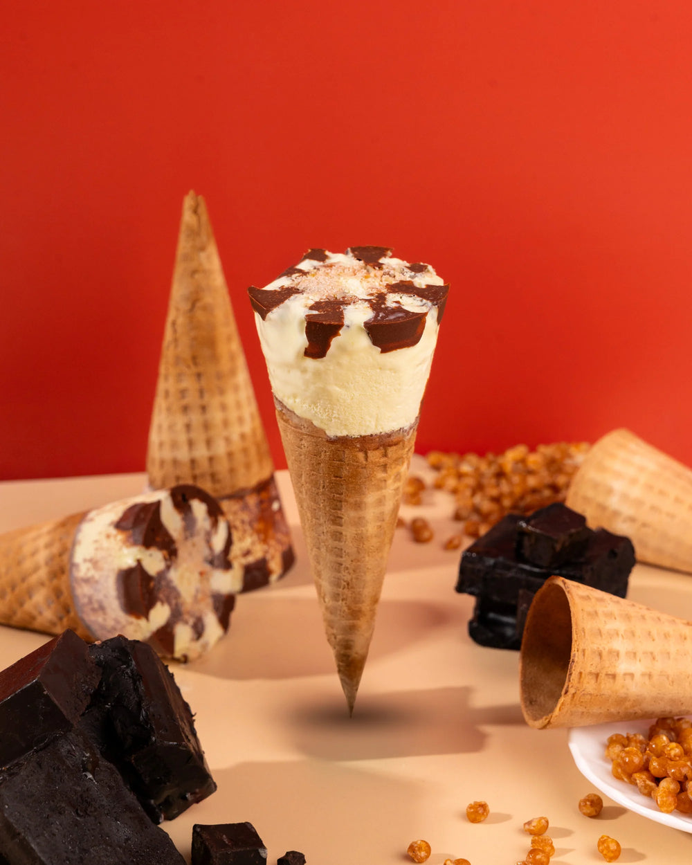 Belgian Chocolate Sugar Free Cone [120ml]