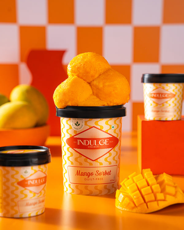 Mango Sorbet - Vegan & Guilt-free - 450ml